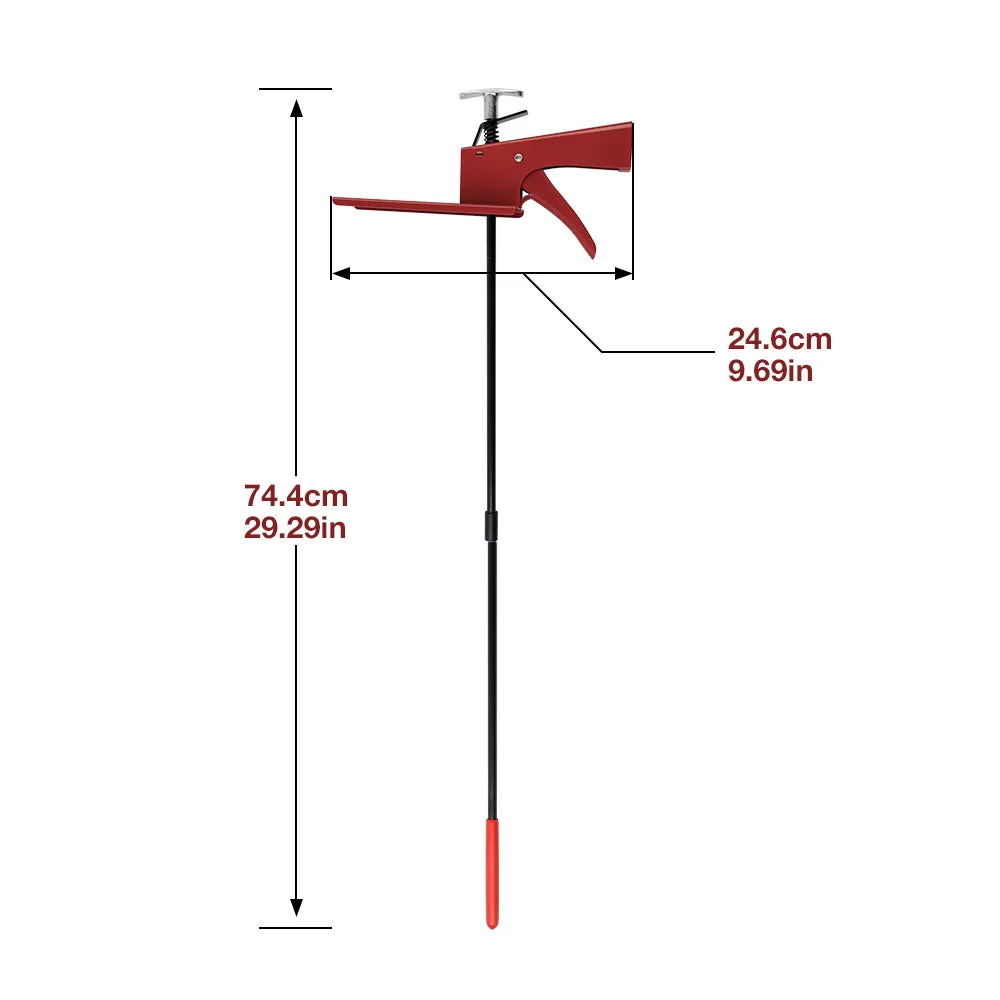 Adjustable 28-Inch Brake Pedal Depressor Tool for Vehicle Testing