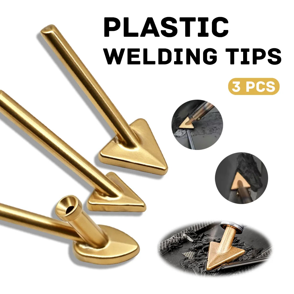 Replacement Welding Iron Tips for Plastic Repair - 7