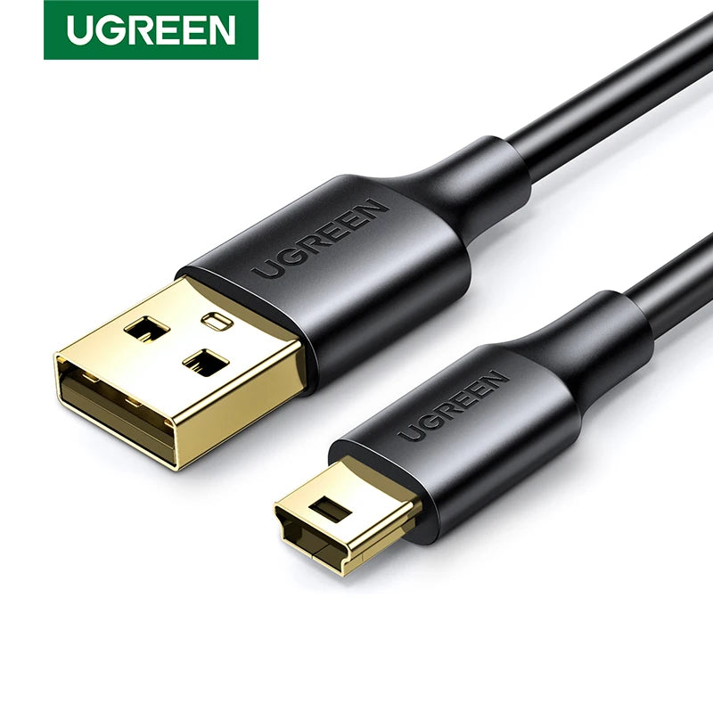 Mini USB to USB Fast Data Transfer and Charging Cable - 1