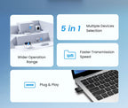 USB Bluetooth 5.4 Adapter for PC Wireless Connectivity