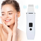 Ultrasonic Facial Skin Scrubber and Pore Cleaner