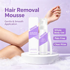 Painless Hair Removal Mousse for Smooth Skin