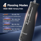 Portable Cordless Electric Water Flosser for Teeth Cleaning