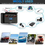 3 or 4 Port USB PD and QC3.0 Fast Charging Socket with LED Display