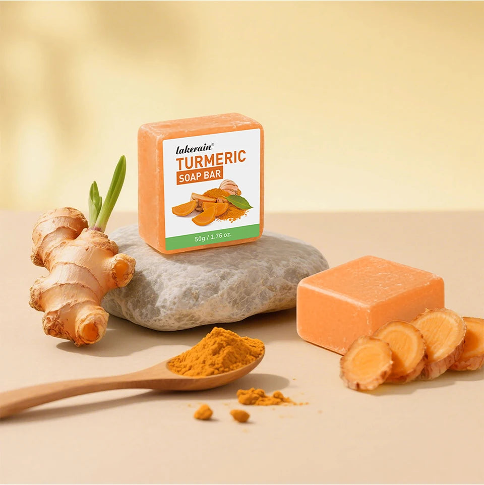Brightening Turmeric Soap Bar for Face and Body - 16