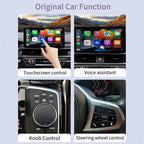 5.8GHz 2 in 1 Wired to Wireless CarPlay and Android Auto Adapter