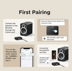 Bluetooth 5.3 Receiver with LDAC Hi-Res Wireless Audio Adapter