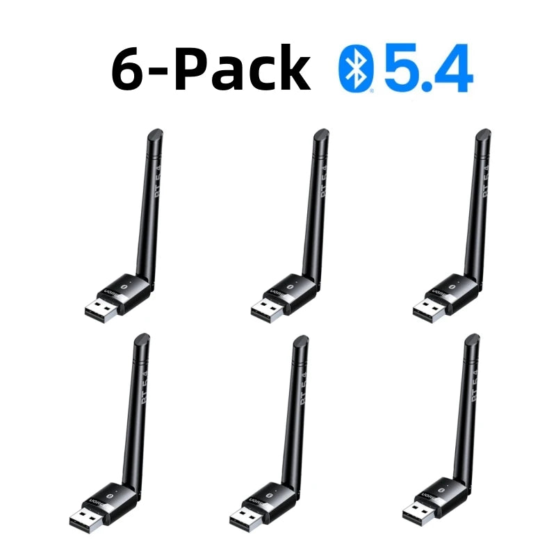 USB Bluetooth 5.4 Adapter for PC Wireless Connectivity