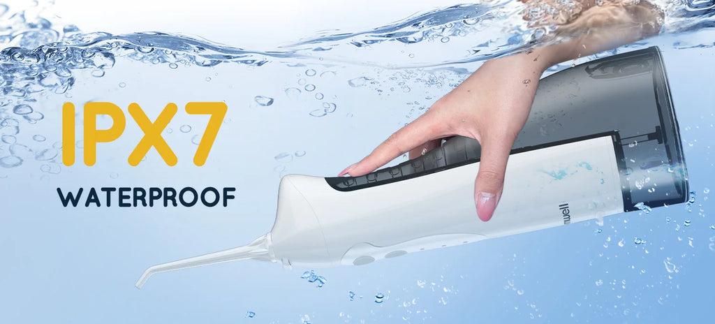 Portable Oral Irrigator and Sonic Electric Toothbrush Set