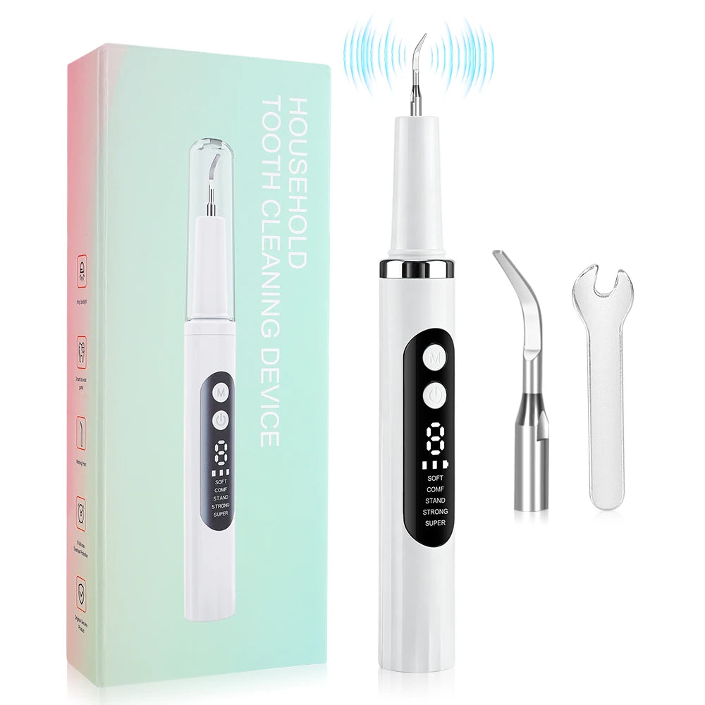 Electric Ultrasonic Teeth Tartar and Plaque Remover