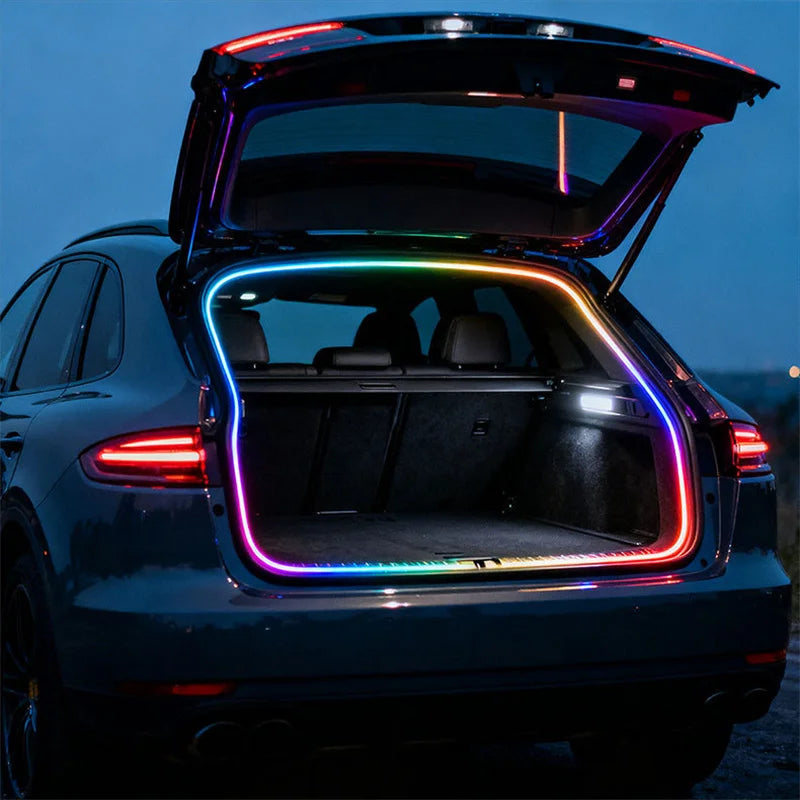 12V 4 Meter RGB LED Trunk Ambient Light Strip with App Control