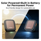Solar Powered Bluetooth Item Tracker for Apple Find My