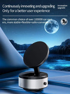 Foldable Magnetic Vacuum Car Phone Holder 360 Degree Adjustable Mount