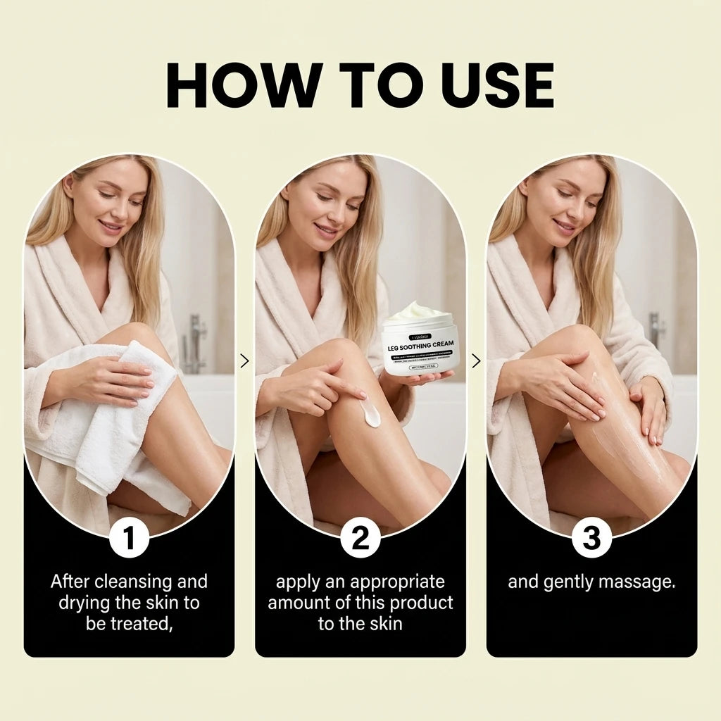 Soothing Leg Massage Cream for Muscle Relaxation - 12