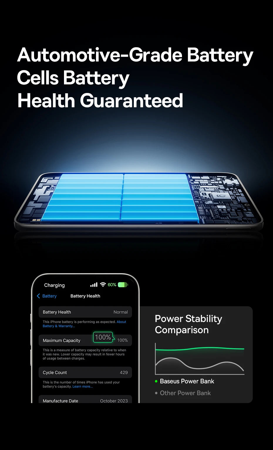 5000mAh Magnetic Wireless Power Bank for Smartphone Fast Charging