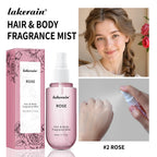 Vanilla and Rose Hair and Body Fragrance Mist