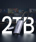 USB-C Dual SD and MicroSD Card Reader 312MB/s