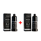 4-in-1 Instant Black Hair Dye Shampoo for Gray Coverage