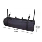 Oxford Cloth Car Trunk Backseat Organizer for Fishing Rods and Equipment