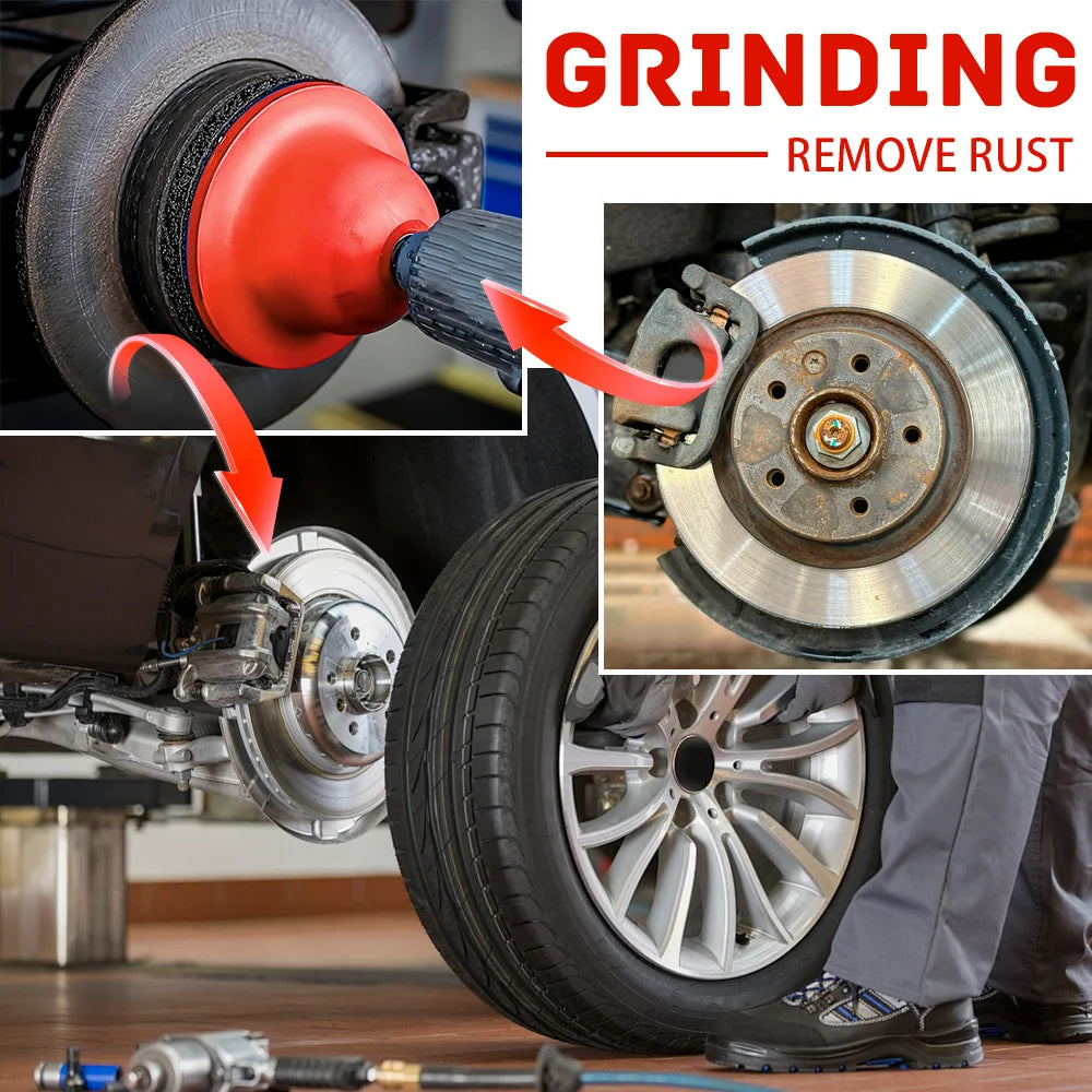 Wheel Hub and Brake Disc Rust Removal Grinding Tool