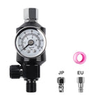 Paint Spray Gun Air Regulator with Water Separator Gauge