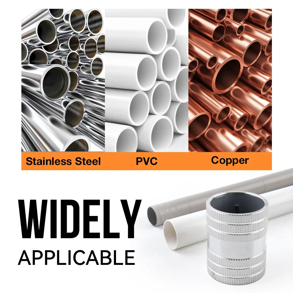 Professional Pipe Reamer and Deburring Tool for Metal and PVC Pipes - 6