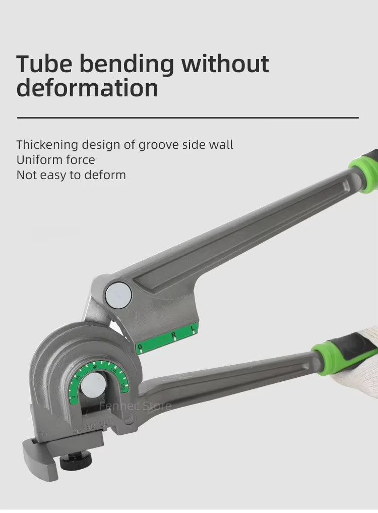 3-in-1 Manual Copper and Aluminum Pipe Tube Bender - 10