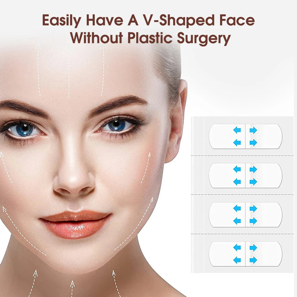 Invisible Face Lifting Patches for Instant V-Shape Firming - 9
