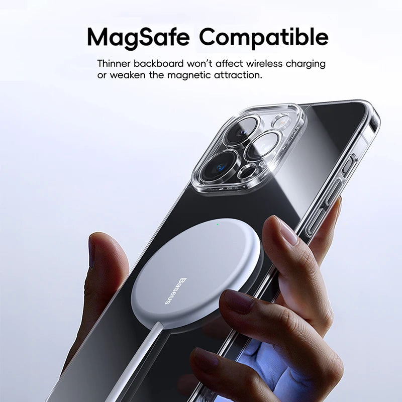 Clear Corning Glass Protective Case for iPhone 16 and 17 Pro Max - 4