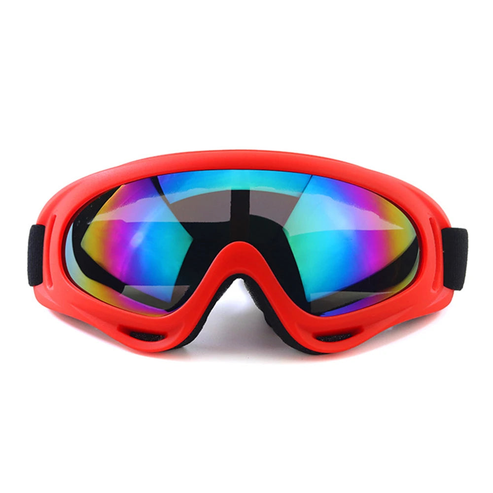 Unisex Windproof Anti Glare Motorcycle Riding and Ski Goggles