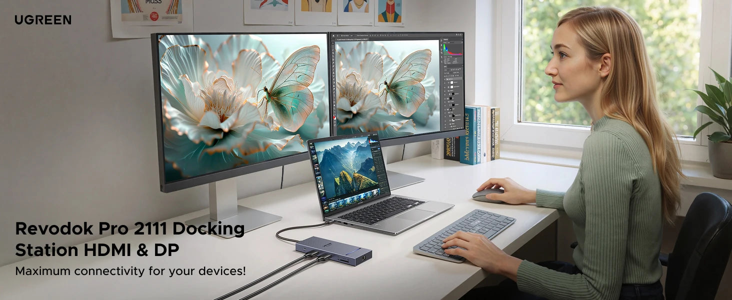 11-in-1 USB-C Docking Station with 4K 120Hz Display and 100W PD - 7