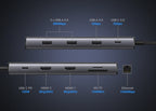 10-in-1 Dual HDMI USB-C Docking Station with 100W PD and 8K Support