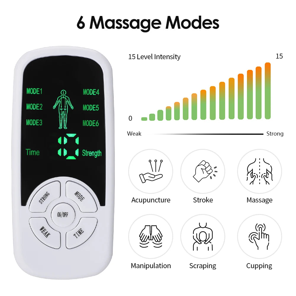 Portable Electric Neck and Body Muscle Massager