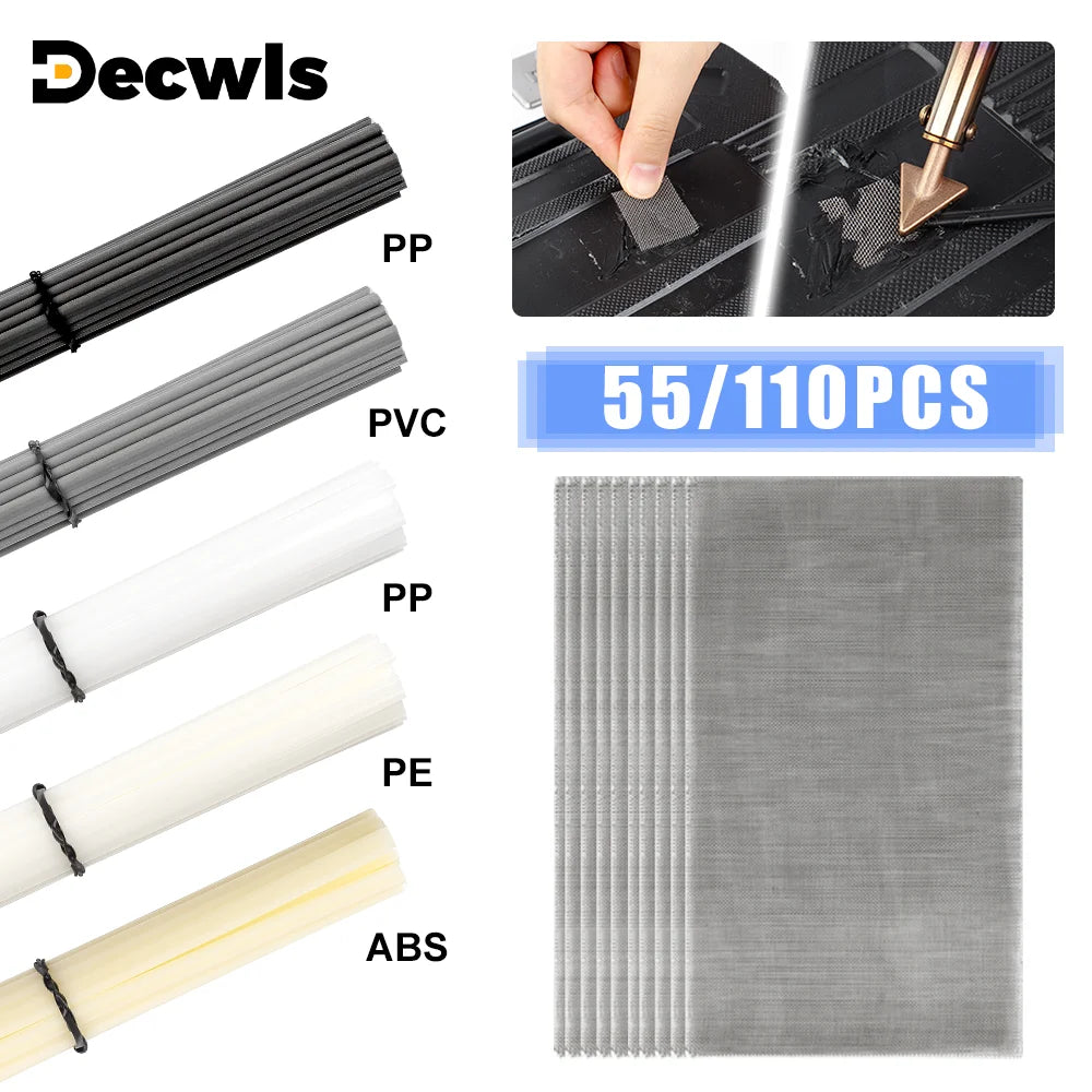 Plastic Welding Repair Kit for Car Bumpers and Hard Plastics