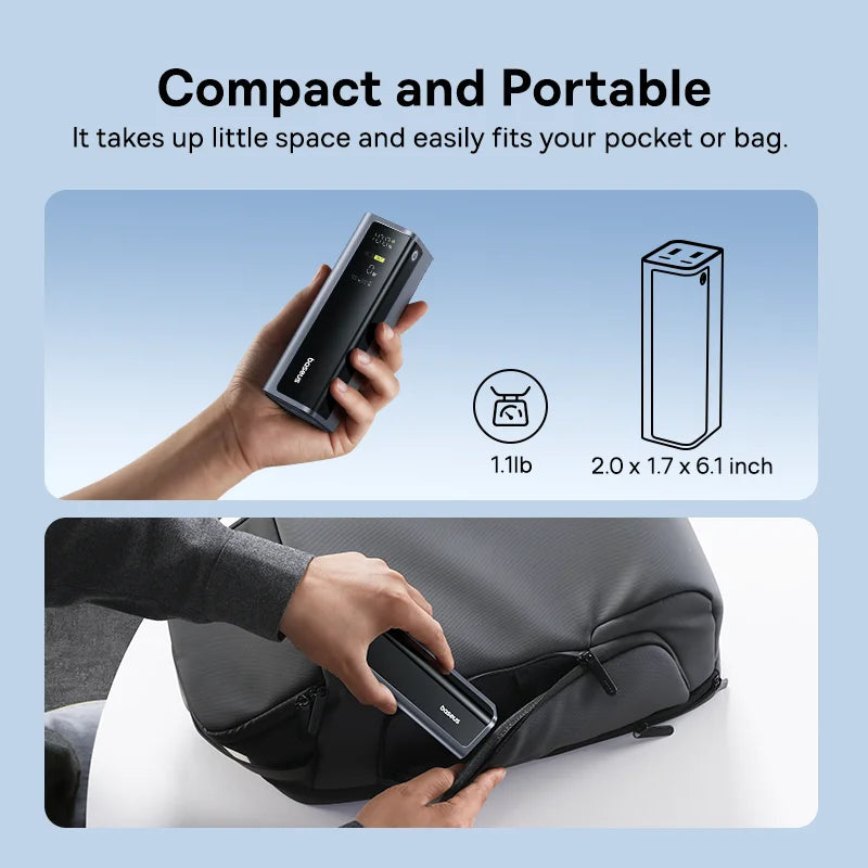 145W Fast Charging Portable Power Bank 20800mAh