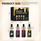 4-Step Lip Care and Exfoliation Treatment Set