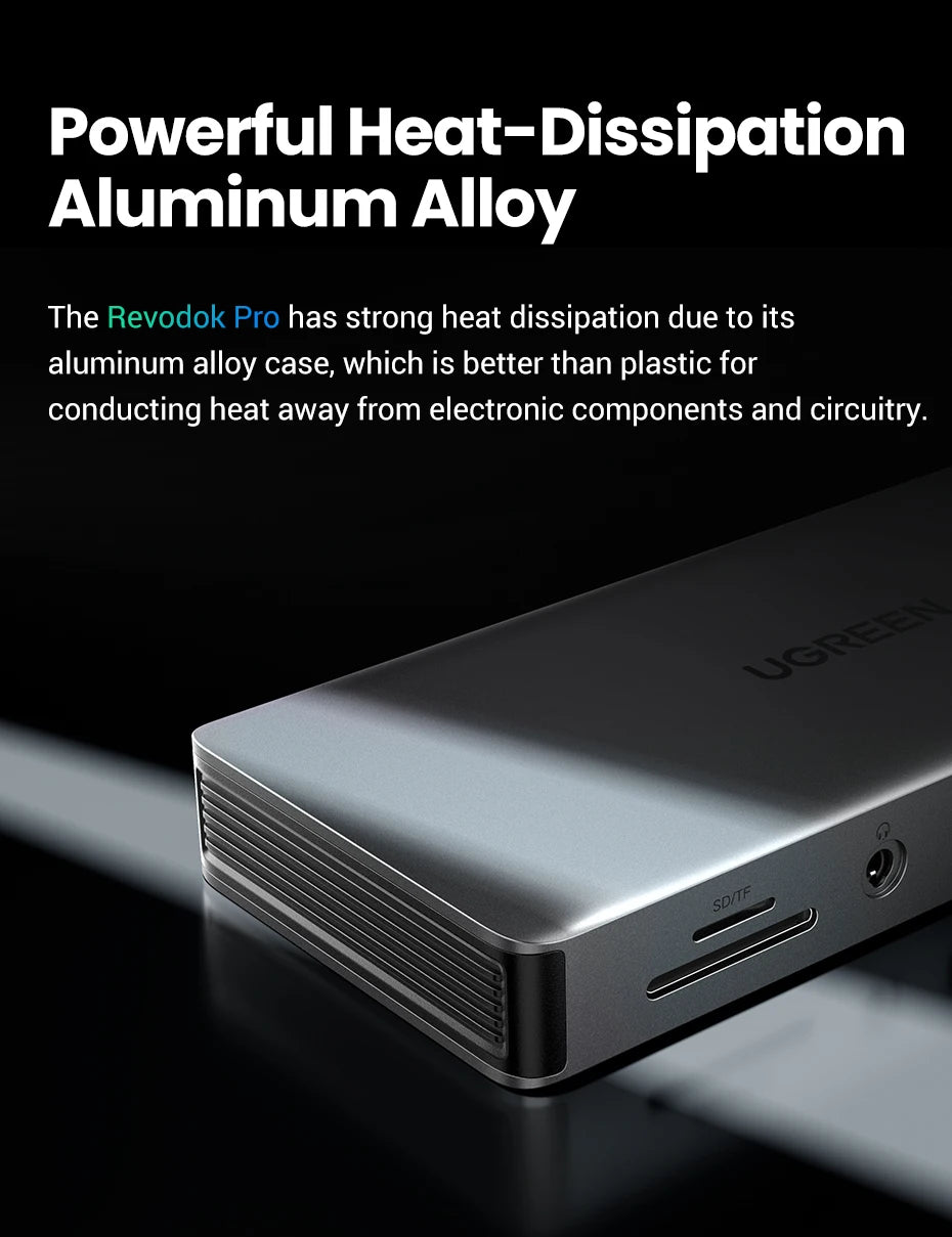 13-in-1 Triple Display USB-C Docking Station with 4K 60Hz Support
