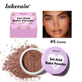 Matte Finishing Loose Baking Setting Powder for Long-Lasting Wear