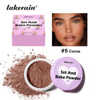 Matte Finishing Loose Baking Setting Powder for Long-Lasting Wear