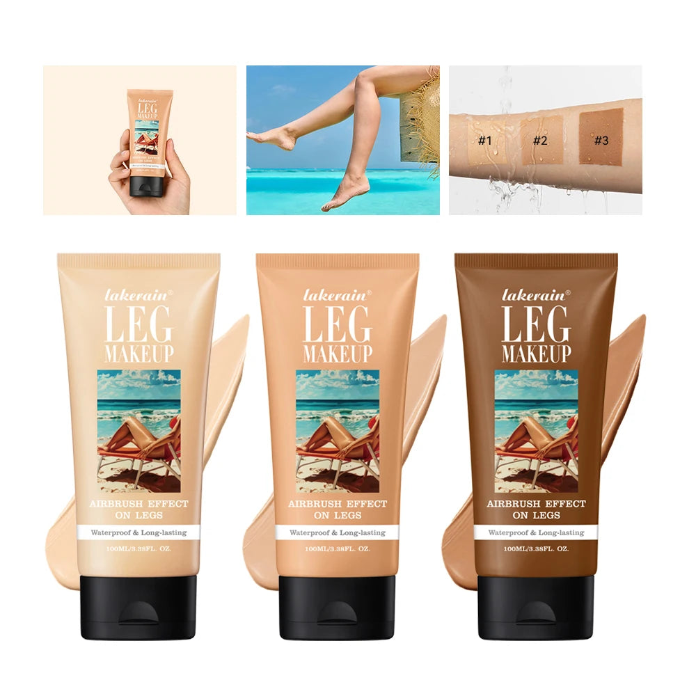 Waterproof Leg Makeup Foundation Lotion - 1
