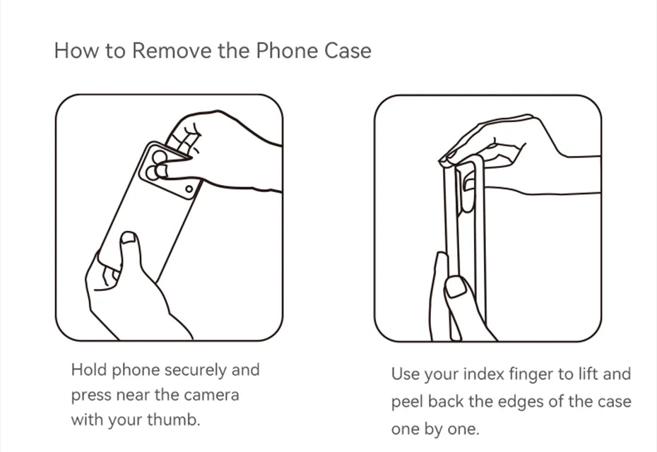 Magnetic Transparent Protective Case for iPhone