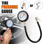Heavy Duty Analog Tire Pressure Gauge for Cars and Motorcycles