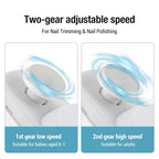Electric Automatic Nail Clipper and Polisher Trimmer
