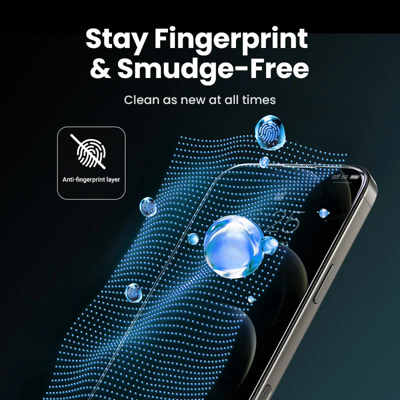 Tempered Glass Screen Protector for iPhone 16 and 15 Series