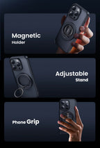 Magnetic Phone Ring Holder and Kickstand for Magsafe Devices