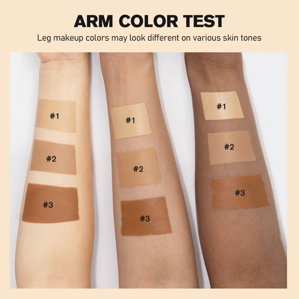 Waterproof Leg Makeup Foundation for Even Skin Tone