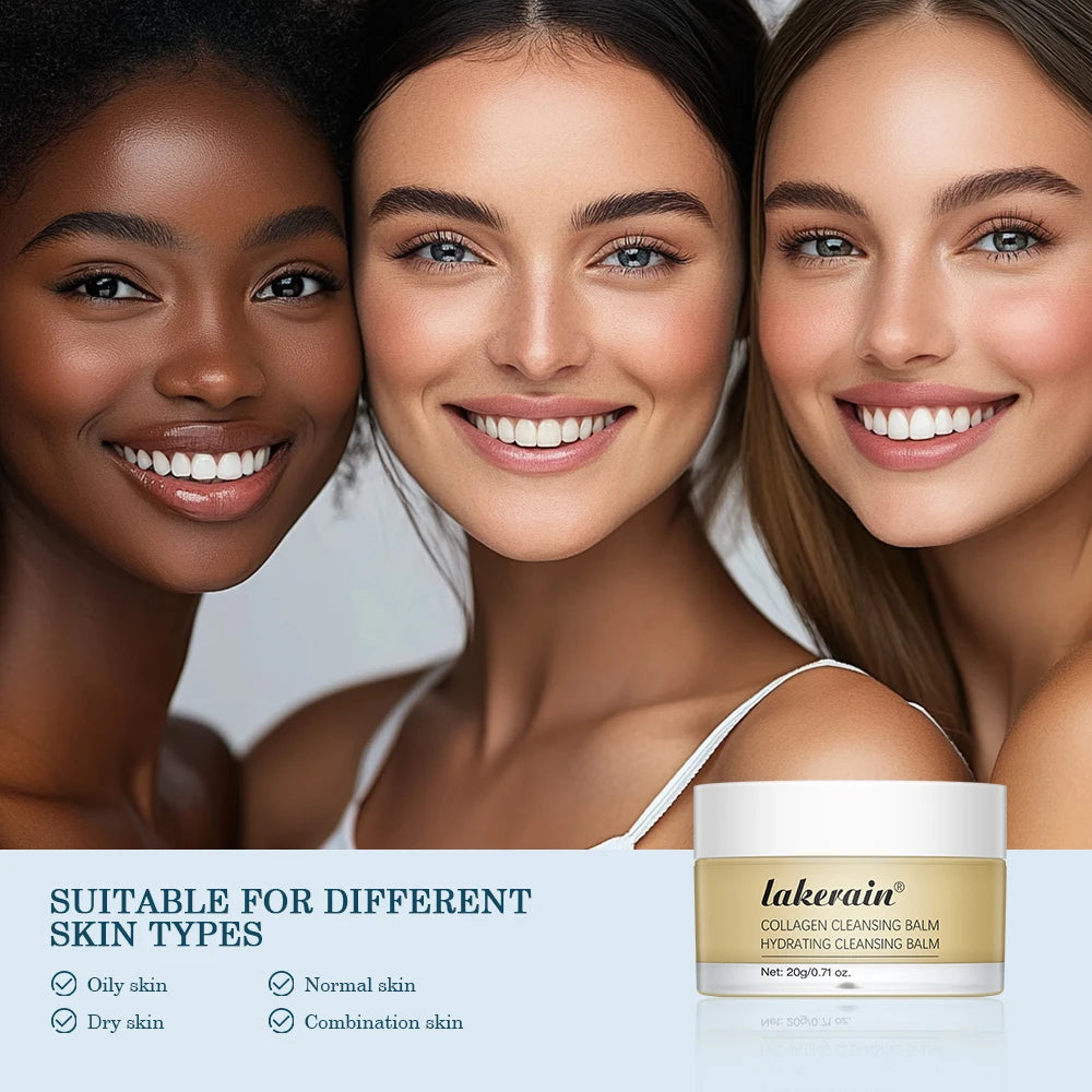 Collagen Hydrating Makeup Removing Cleansing Balm - 6