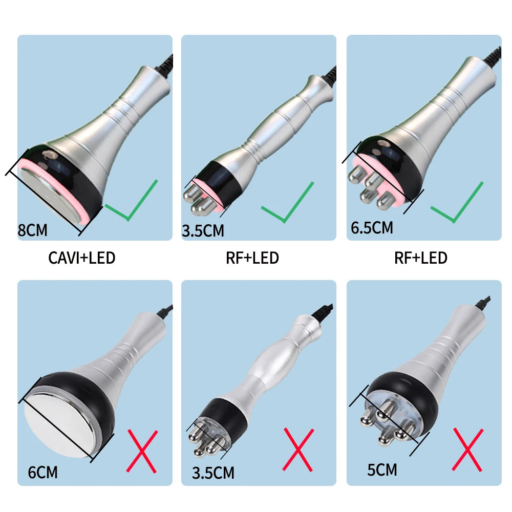 40K Ultrasonic Cavitation and RF Body Shaping Machine