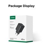 45W GaN USB-C Fast Charger with Power Delivery