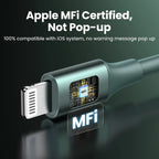 USB-C to Lightning PD 20W Fast Charging Cable for iPhone and iPad